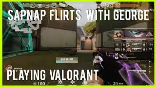 Sapnap flirts with George on stream!