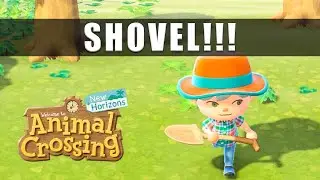 Animal Crossing New Horizons shovel How to get the spade to dig