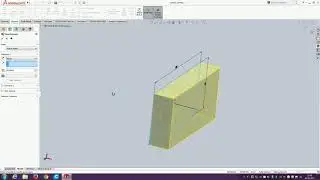 SolidWorks 2017 basics, Pt1