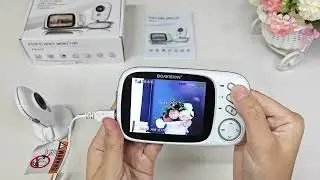 VB603 Video Baby Monitor 2.4G Wireless With 3.2 Inches LCD 2 Way