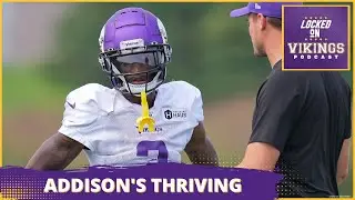Jordan Addison Finds His Stride At Minnesota Vikings Training Camp