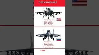 F-35 Lightning II vs MiG-35 Fulcrum-F | Stealth vs Agility Showdown #strikefighters #usafe