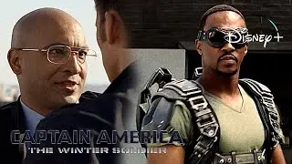 Captain America: TWS | Sitwell&rsquo;s Confession - Falcon&rsquo;s First Flight In MCU Scene | Disney+ [2014]