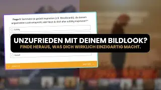 Was deinen Bildlook wirklich einzigartig macht