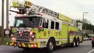 East Brandywine Fire Company Assistant 49 and Ladder 49 Responding 