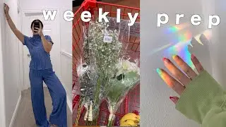 WEEKLY PREP VLOG: cleaning my entire house, self tanning routine, favorite books/podcasts