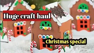 Huge Christmas craft haul | Christmas 2022 Ep#5 | Christmas crafts | Wake up with sayuri