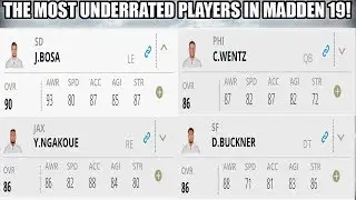 THE MOST UNDERRATED PLAYERS IN MADDEN 19! DISRESPECTFUL! | MADDEN 19 INFO