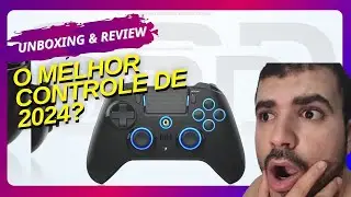 🎮 Controle INCRIVEL: QRD Spark N5, unboxing e review completo