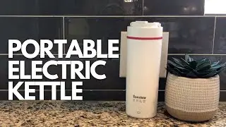 Bring Hot Water With You On The Go With A Portable Electric Kettle!