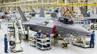 🔧 Inside the Hidden F-35 Factory: Crafting the World's Most Feared Jet