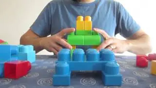 BUILDING Mega Bloks - First Builders - 60 pcs big bag!