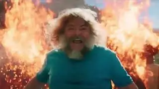 Minecraft Steve uses the Flames of Disaster