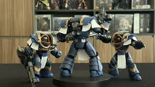 Ultramarines Cataphractii Terminator Squad #warhammer40k #warhammercommunity #warhammer #joytoy