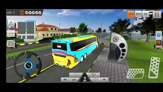 ANTERIN ORANG BERANGKAT KERJA PAKE BIS DI GAME MODERN BUS DRIVE PARKING