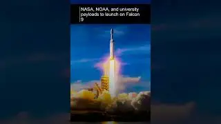 #falcon9 #nasa #noaa #university #payload #launch #universe #love #space #india