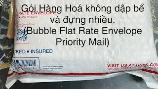 GỞI H&Agrave;NG HO&Aacute; KH&Ocirc;NG BỊ BỂ, RẺ Bubble Flat Rate Env Priority #tips #tricks @thecountryladythree