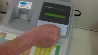 Sharp XE A213 XEA213 XEA213b Cash Register How To Use Tutorial & Sales Demonstration