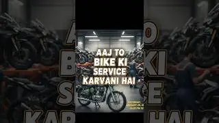 aaj ye ge service centre #youtube #minivlog #vlog #rider #camera #royalenfield #rider #bulletlover