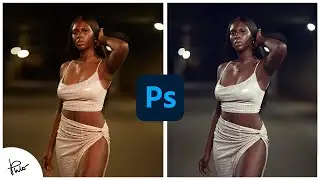 OUTDOOR PHOTO EDITING in Adobe Photoshop | Frequency Separation, Dodge & Burn, Color Grading!
