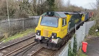 Class 70 + 450 Desiro | 70011 + 450012 + 450110 | Freightliner + SWR