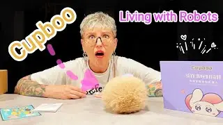UNBOXING and Review CUPBOO AI Pet Robot #cupboo #moflin #robot #pets #unboxing #review #cute #toys