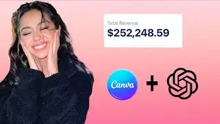 I made $16,606.00 Just Using Canva & ChatGPT #canva #chatgpt #digitalproducts