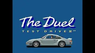 The Duel: Test Drive II. [SNES]. Playthrough ALL. 60Fps.
