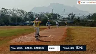 DOMBIVALI DOMINATORS VS THANE TITANS | IFCR DIST. 3142 - LATE RTN. AJAY JOSHI MEMORIAL CUP 2021-22