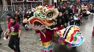 Chinese new year build up Liverpool 2018