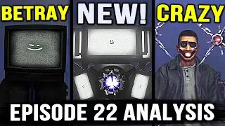 НОВЫЙ ТУАЛЕТ TITAN TV! Анализ и теория 22-го эпизода. Мультивселенная Skibidi. Все секреты и пасхальные яйца.