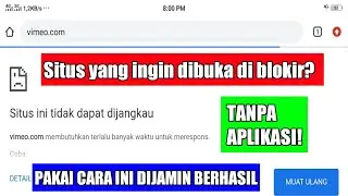 CARA BUKA SITUS YANG DIBLOKIR! | TANPA APLIKASI | TERBARU 2020