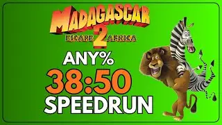 Madagascar: Escape 2 Africa - Any% Speedrun in 38:50 (39:38 RTA)