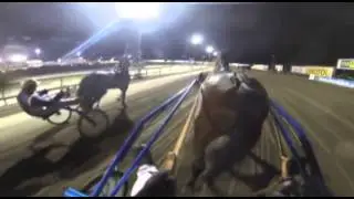 Fredrik Berg kör Manstone's Image på Åbytravet 140116