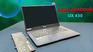 Ноутбук Asus Zenbook UX430 без резервного питания || замена аккумулятора ноутбука