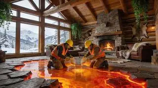 Top 1 Beautiful Home Decor Epoxy Flooring Designs for Modern Interiors Featuring Marble!