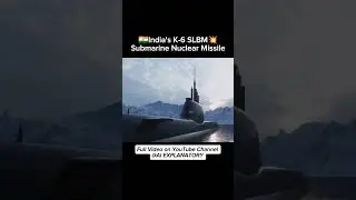Full video☝️⏫India&rsquo;s K-6 SLBM💥&ndash; The Deadliest Nuclear Weapon Underwater #india #viral #submarine