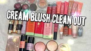 Cream Blush Clean Out: Declutter!