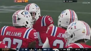 Denver Broncos Dynasty Season 2 Week 2 vs Belmont's  New England Patriots