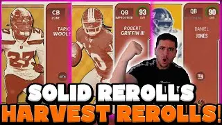 WE LIVE! HARVEST REROLLS AND MUT CHAMPS! MADDEN 23 ULTIMATE TEAM!