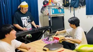 家でサカナクション『新宝島』を歌ってみた