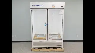 Laboratory Glass Double Door Fridge Video ID 26943