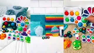 Fidget Toys Haul Pop It TikTok Compilation 50