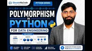 Polymorphism in Python Explained 🔥 | Data Engineering Real-Time Example