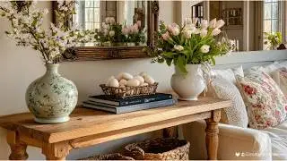Romantic Cottage Easter Decor 2026 🌸 Soft Pastel Spring Styling Ideas