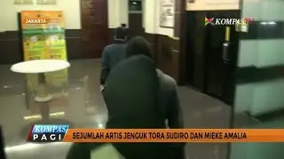 Sejumlah Artis Jenguk Tora dan Mieke