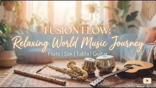 Morning Bliss ☀️ Flute, Saxophone, Guitar & Tabla &mdash; Instrumental Fusion 2026