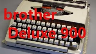 Brother 900 Typewriter Review & How To Use