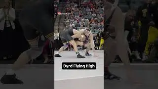 Lucas Byrd flying high.