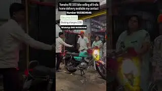 Yamaha RX 100 bike selling all India home delivery available my contact number 9653834646